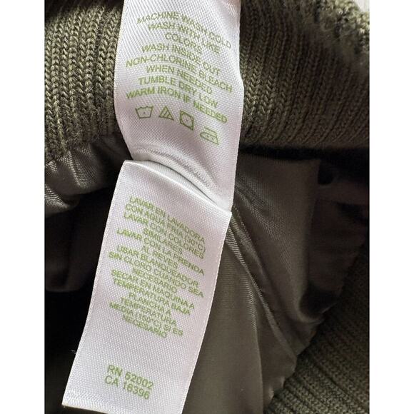 Lizgolf Women's ZIp Front Vest Olive Green SIze M Sleeveless Pockets - Picture 6 of 7